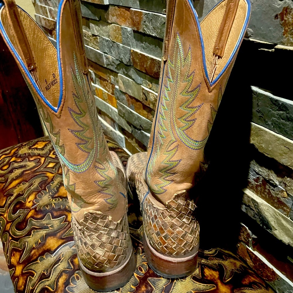 HORSE POWER MEN'S UNBEWEAVABLE WESTERN BOOTS - BROAD SQUARE TOE